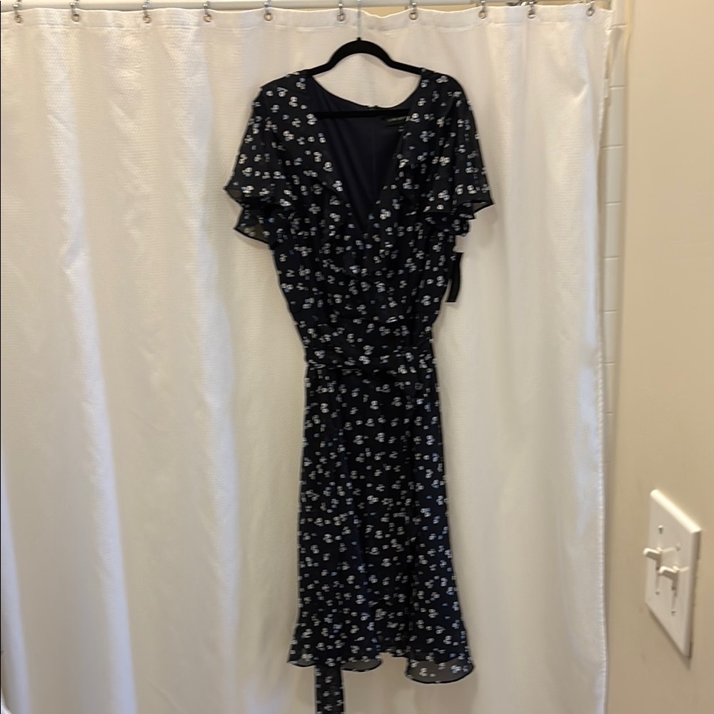 Floral Navy Dress